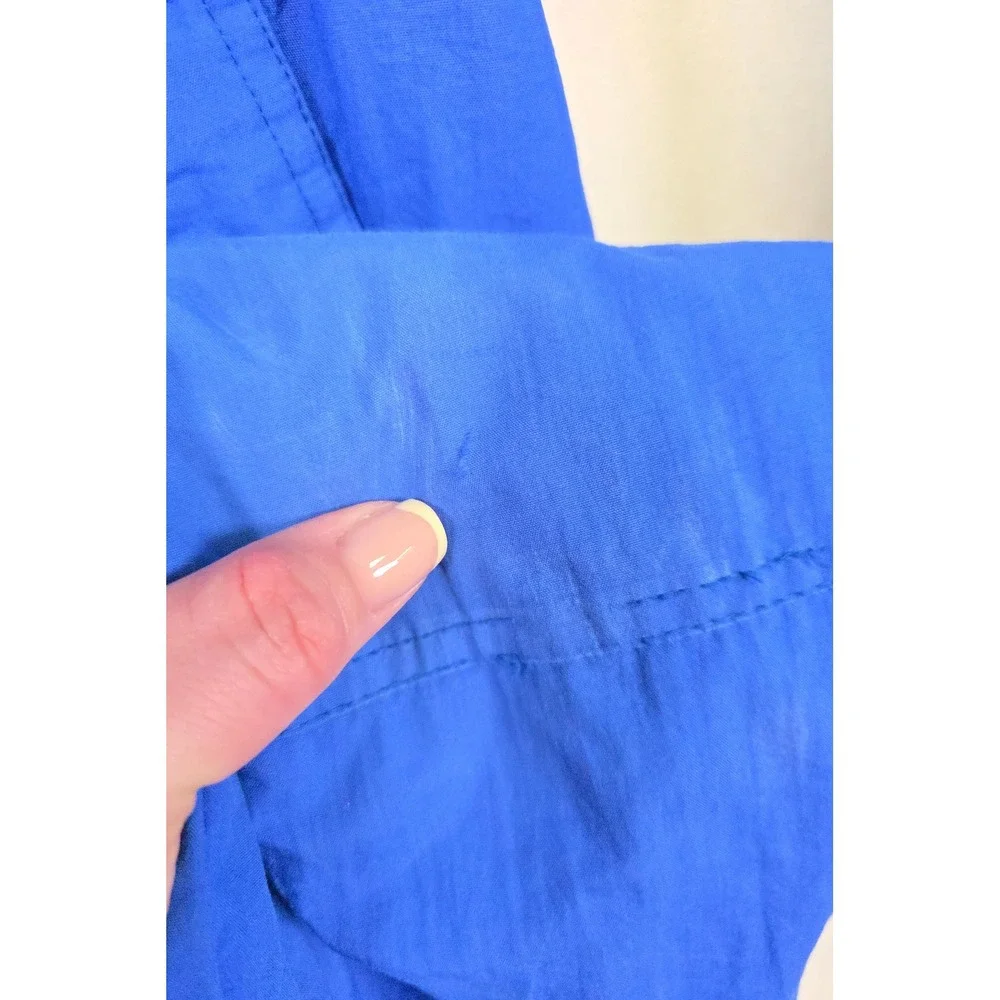 Vintage Inside Edge Ski Suit Youth L‎ Blue Retro Colorblock One Piece Snowboard